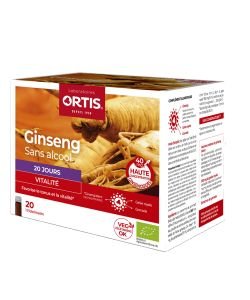 Ginseng Imperial Dynasty - alcohol BIO, 20 flasks